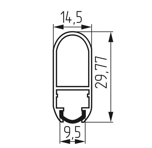 Профіль штанга А8 алюміній 2м А8AS2 фото